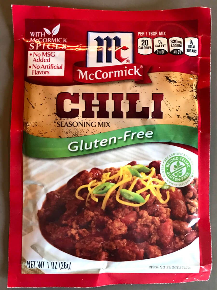 Product Photo of McCormick Gluten Free Chili Seasoning Mix